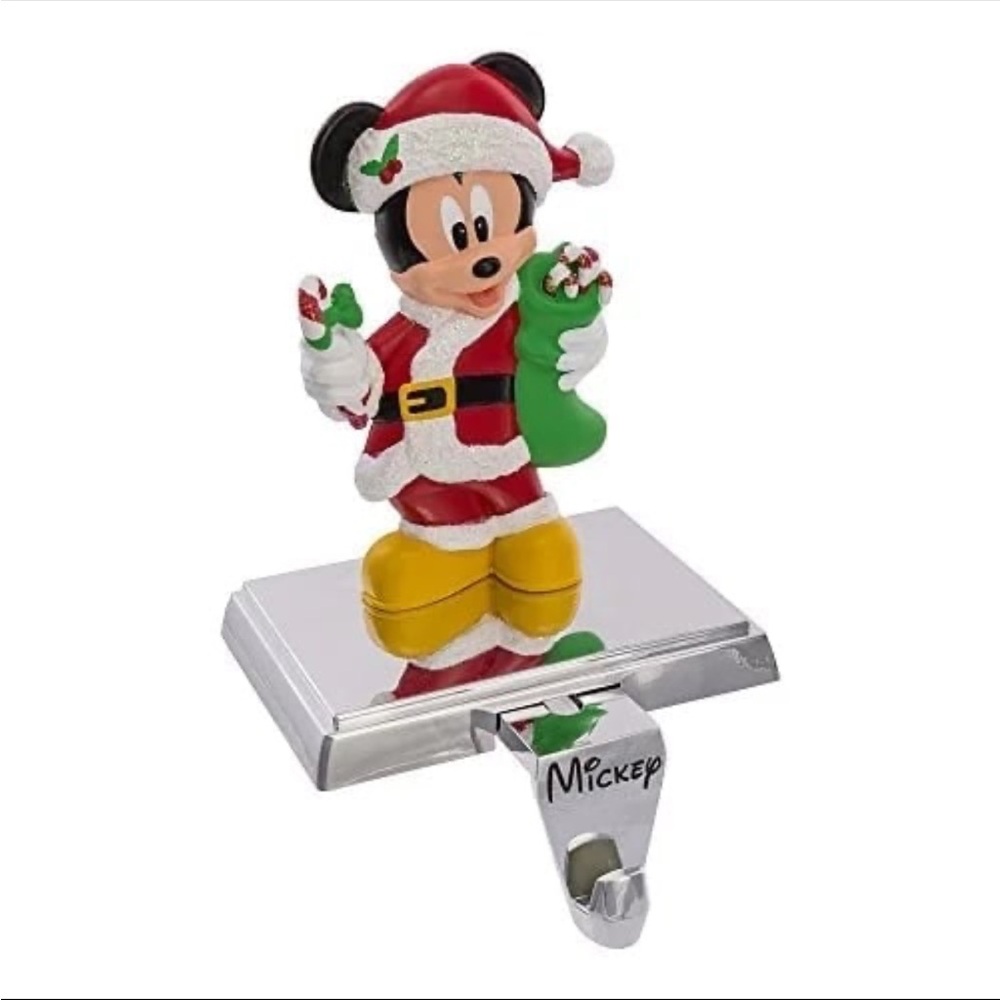 kurt adler x disney • mickey mouse christmas stocking hook / holder
